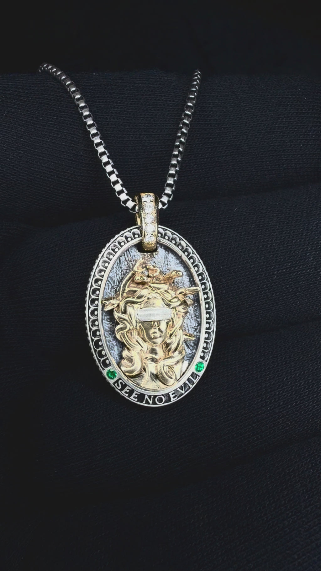 See No Evil Pendant